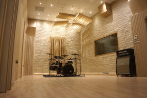 Live room in Bigfoot Recording Studio